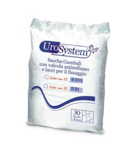 UROSYSTEM SAC GAMBA 10CM 30PZ