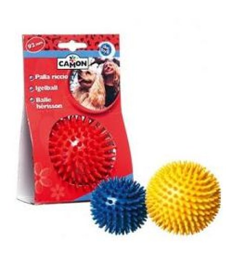CAMON GIOCO PALLA RICCIO GOMMA DURA 7,8CM CAD. CAMON GIOCO PALLA RICCIO GOMMA DURA 7,8CM CAD.