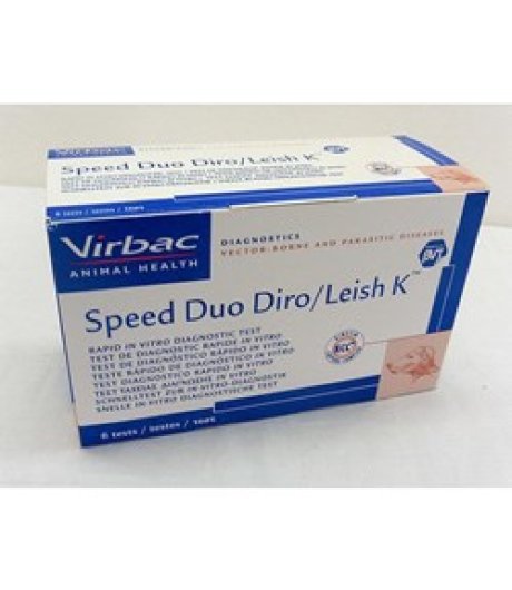 SPEED DUO DIRO/LEISH K TEST SCATOLA 20PZ - VIRBAC SPEED DUO DIRO/LEISH K TEST SCATOLA 20PZ - VIRBAC