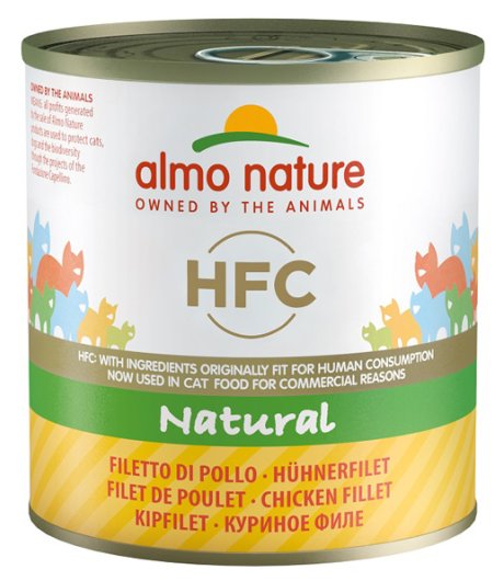 ALMO NATURE GATTO HFC NATURAL POLLO 280GR (lattina)