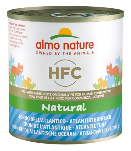 ALMO NATURE GATTO HFC NATURAL TONNO DELL'ATLANTICO 280GR (lattina)