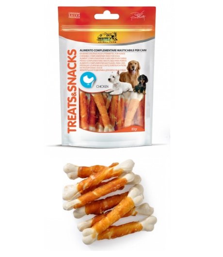 CAMON CANE SNACK TREATS INVOLTINI POLLO 80GR