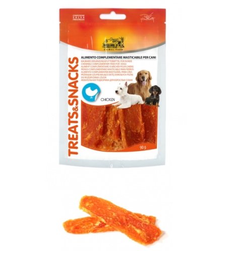 CAMON CANE SNACK TREATS BONES POLLO 90GR CAMON CANE SNACK TREATS BONES POLLO 90GR