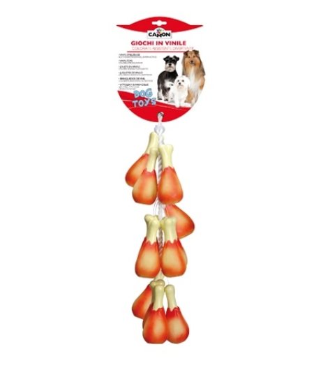 CAMON GIOCO COSCIA POLLO VINILE 13CM CAD.