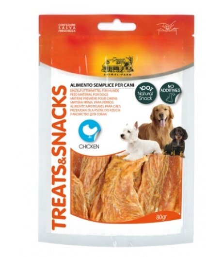 CAMON CANE SNACK TREATS FILETTI POLLO 80GR