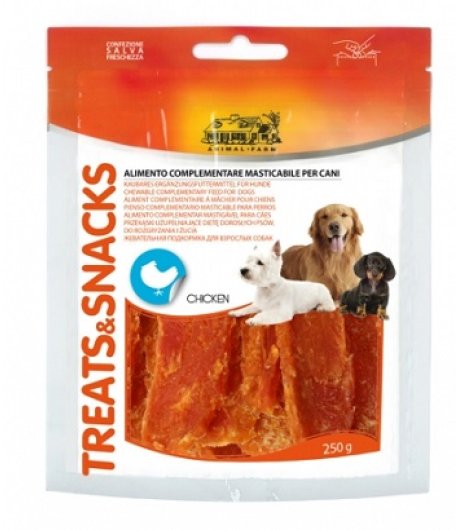CAMON CANE SNACK TREATS BONES POLLO 250GR