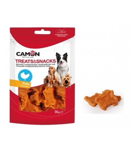 CAMON CANE SNACK TREATS BONES POLLO 90GR