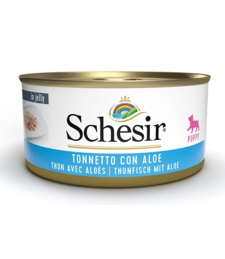 SCHESIR CANE JELLY PUPPY TONNO ALOE 150GR (lattina) SCHESIR CANE JELLY PUPPY TONNO ALOE 150GR (lattina)