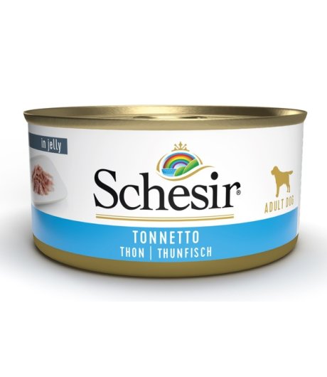 SCHESIR CANE JELLY TONNO 150GR (lattina) SCHESIR CANE JELLY TONNO 150GR (lattina)