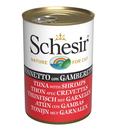 SCHESIR GATTO JELLY TONNETTO GAMBERETTI 140GR (lattina)