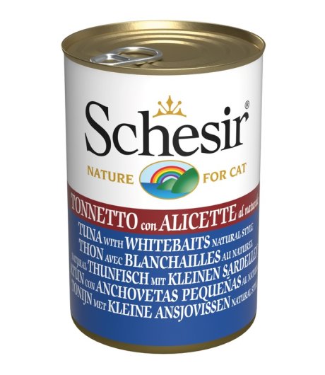 SCHESIR GATTO BRODO DI COTTURA TONNETTO ALICETTE 140GR (lattina)