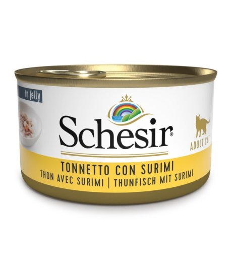 SCHESIR GATTO JELLY TONNETTO SURIMI 85GR (lattina)