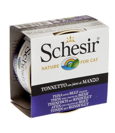 SCHESIR GATTO JELLY TONNETTO MANZO 85GR (lattina)