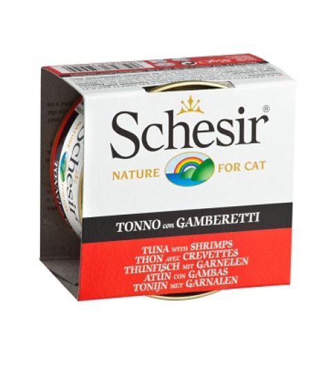 SCHESIR GATTO JELLY TONNETTO GAMBERETTI 85GR (lattina)