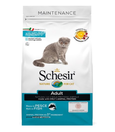 SCHESIR GATTO MAINTENANCE ADULT PESCE 400GR SCHESIR GATTO MAINTENANCE ADULT PESCE 400GR