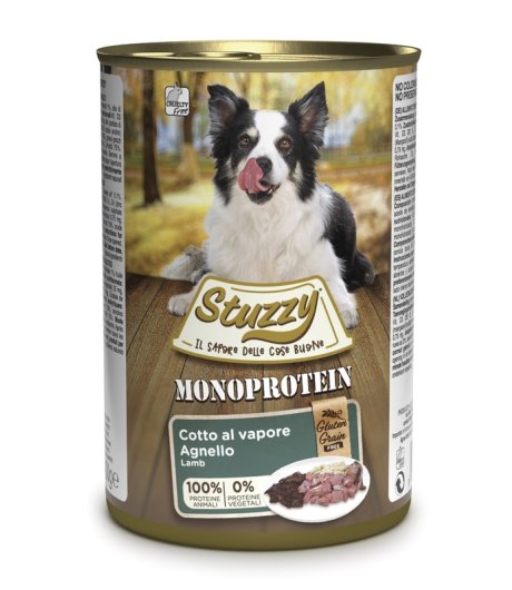 STUZZY CANE MONOPROTEICO ADULT AGNELLO 400GR (lattina)
