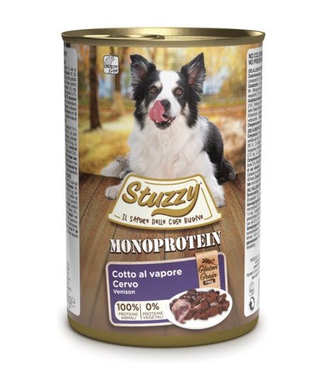 STUZZY CANE MONOPROTEICO ADULT CERVO 400GR (lattina) STUZZY CANE MONOPROTEICO ADULT CERVO 400GR (lattina)