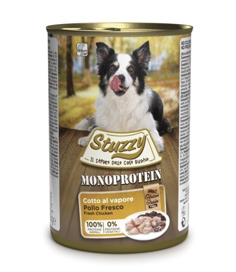 STUZZY CANE MONOPROTEICO ADULT POLLO 400GR (lattina) STUZZY CANE MONOPROTEICO ADULT POLLO 400GR (lattina)