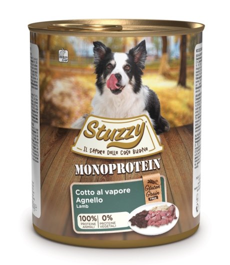 STUZZY CANE MONOPROTEICO AGNELLO 800GR (lattina) STUZZY CANE MONOPROTEICO AGNELLO 800GR (lattina)