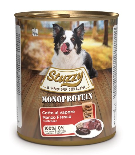 STUZZY CANE MONOPROTEICO MANZO 800GR (lattina) STUZZY CANE MONOPROTEICO MANZO 800GR (lattina)