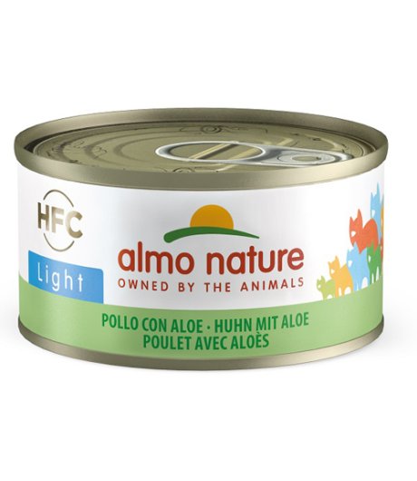 ALMO NATURE GATTO HFC LIGHT POLLO ALOE 70GR (lattina)