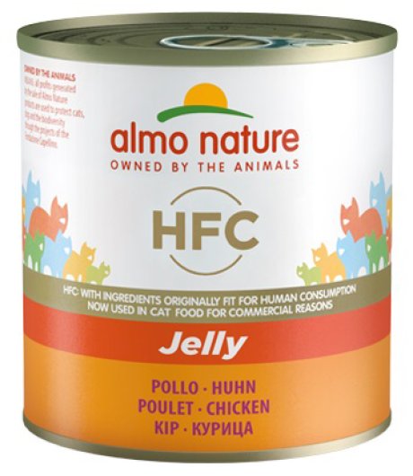 ALMO NATURE GATTO HFC JELLY POLLO 280GR (lattina)