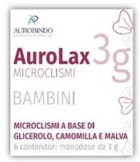 AUROLAX MICROCLISMI BAMBINI 6P
