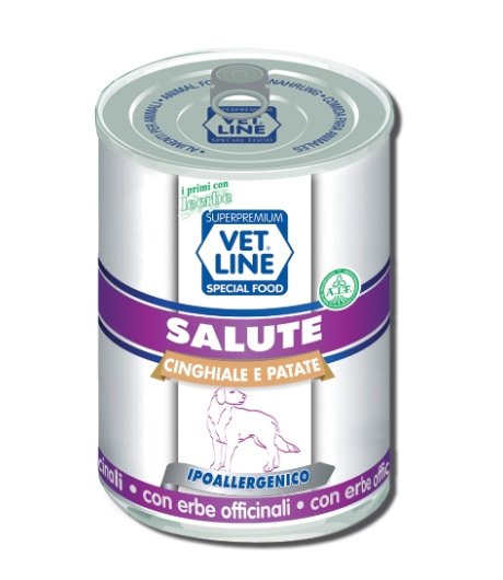 OLISTIKA VET LINE CANE SALUTE IPOALLERGENICO CINGHIALE PATATE 400GR (lattina)