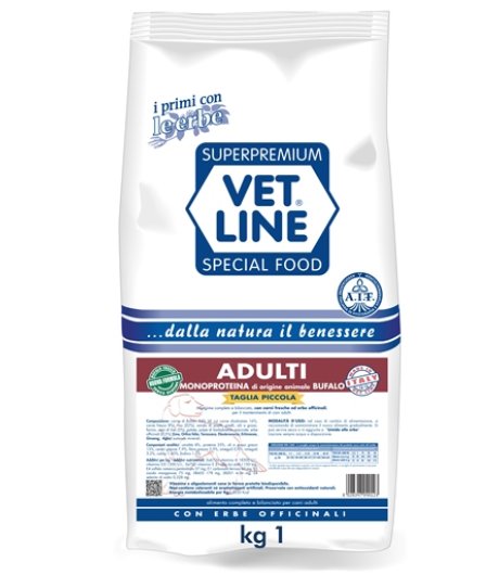 OLISTIKA VET LINE CANE MINI ADULT MONOPROTEICO BUFALO 1KG