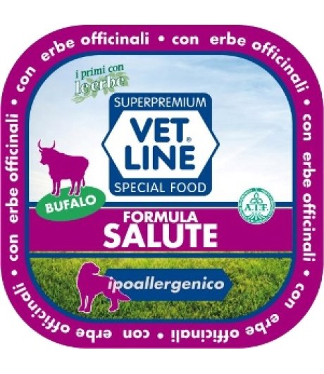 OLISTIKA VET LINE CANE SALUTE BUFALO PATATE 150GR (vaschetta)