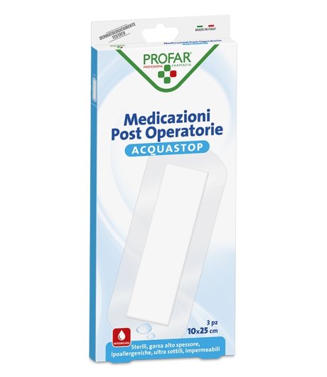 PROFAR MED ACQUASTOP 10X25 3PZ