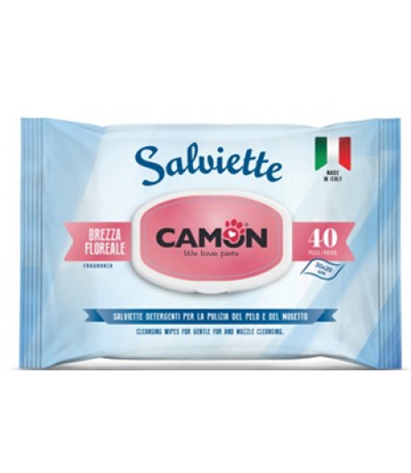 CAMON SALVIETTE DETERGENTI BREZZA FLOREALE 40PZ