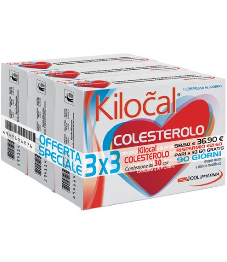 Kilocal Colesterolo 3x30cpr