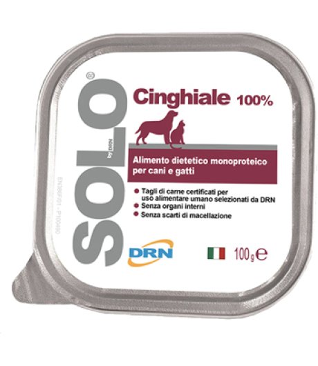 NEXTMUNE DRN SOLO CANE/GATTO MONOPROTEICO CINGHIALE 100GR (vaschetta)