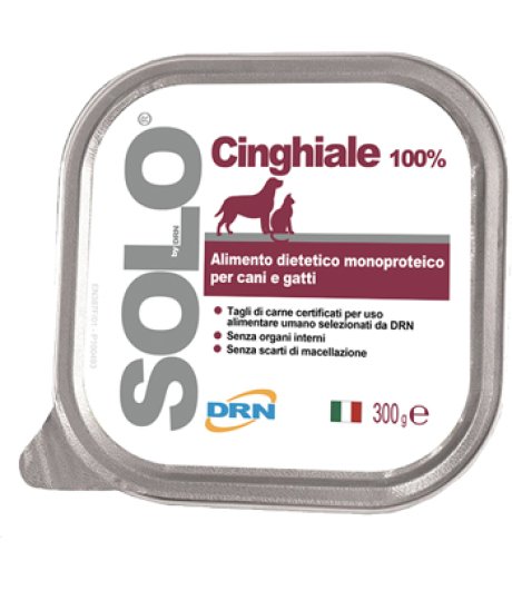 NEXTMUNE DRN SOLO CANE/GATTO MONOPROTEICO CINGHIALE 300GR (vaschetta)