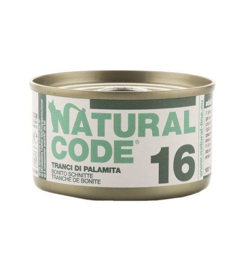 NATURAL CODE GATTO 16 PALAMITA 85GR (lattina)