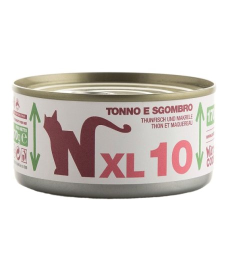 NATURAL CODE GATTO XL10 TONNO SGOMBRO 170GR (lattina)