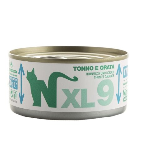 NATURAL CODE GATTO XL9 TONNO ORATA 170GR (lattina)