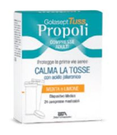 GOLASEPT TUSS PROPOLI DM 24CPR