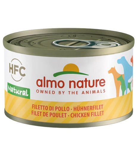 ALMO NATURE CANE HFC NATURAL FILETTO POLLO 95GR (lattina)