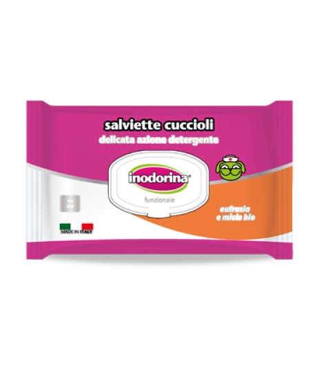 INODORINA SALVIETTE CUCCIOLI 40PZ