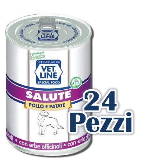 OLISTIKA VET LINE CANE SALUTE IPOALLERGENICO POLLO PATATE 400GR (lattina)