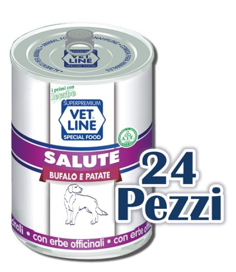 OLISTIKA VET LINE CANE SALUTE IPOALLERGENICO BUFALO PATATE 400GR (lattina)