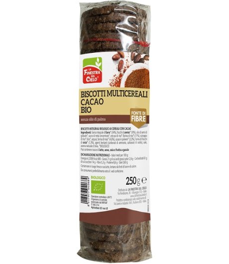 BISCOTTI MULTICER CACAO 250G