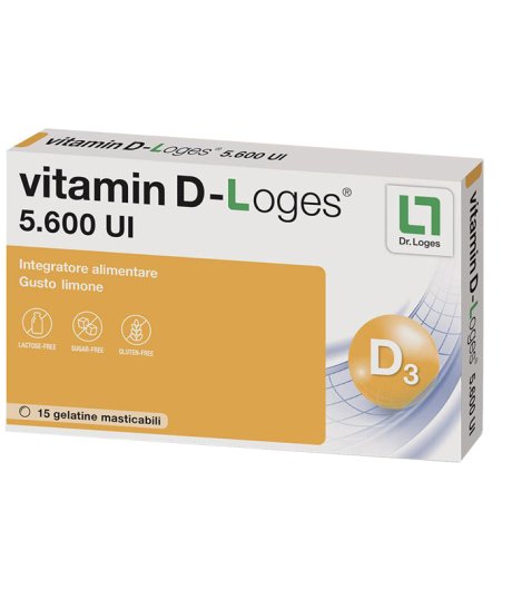 Vitamin D-loges 15gel-tabs