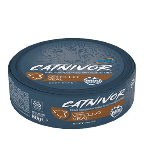 NEXTMUNE DRN CATNIVOR GATTO PATE' VITELLO 80GR (lattina)
