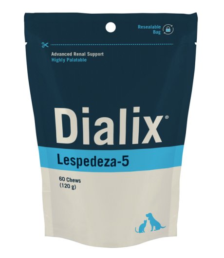 DIALIX CANE/GATTO LESPEDEZA 5 RENAL 60PZ 120GR - VETNOVA