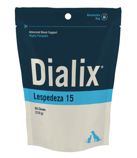 DIALIX CANE/GATTO LESPEDEZA 15 RENAL 60PZ 210GR - VETNOVA