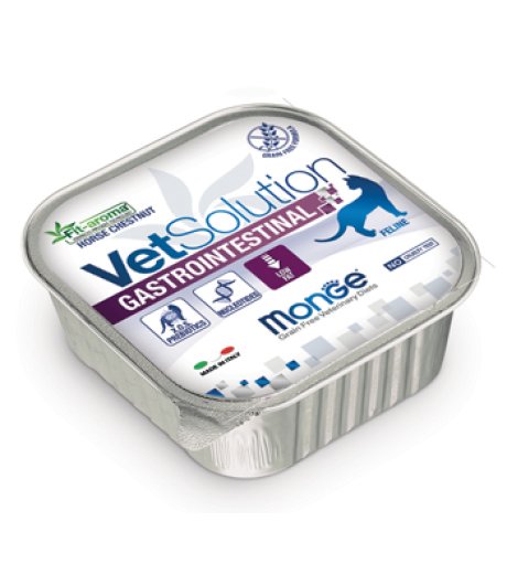 MONGE GATTO VETSOLUTION GASTRO INTESTINAL 100GR (vaschetta) MONGE GATTO VETSOLUTION GASTRO INTESTINAL 100GR (vaschetta)