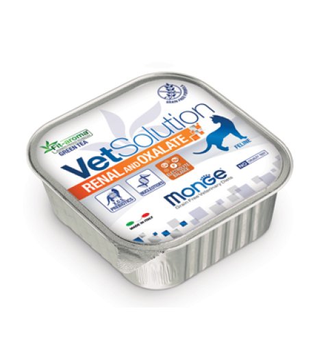 MONGE GATTO VETSOLUTION RENAL OXALATE 100GR (vaschetta) MONGE GATTO VETSOLUTION RENAL OXALATE 100GR (vaschetta)